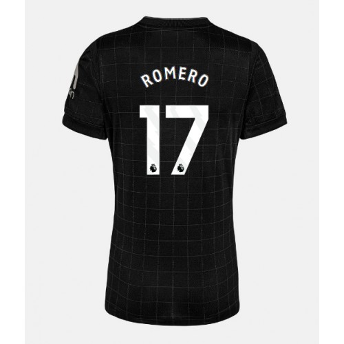 Tottenham Hotspur Cristian Romero #17 Replika Bortatröja Dam 2025-26 Kortärmad